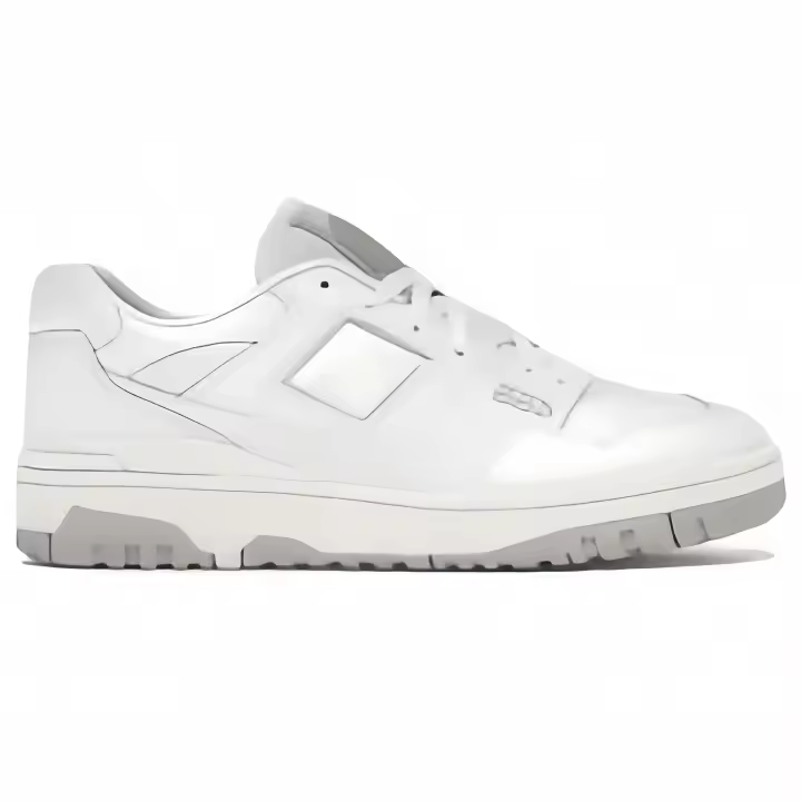 Running Shoes Women  Men Outdoor White Breathable Flat Walking Trainers Casual Sneakers 550s Designer basketball shoes - 1