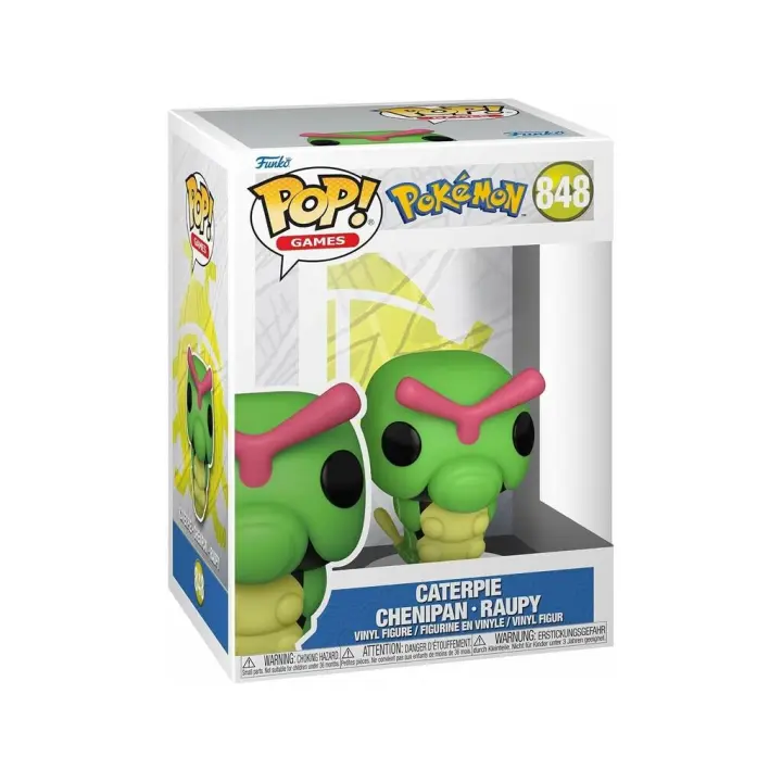 Funko Pop Games Pokémon Caterpie Funko 74628 Juguetes FUNKO - 1