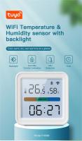 Sensor De Temperatura Y Humedad WiFi Tuya Con Iluminación Inteligente Compatible Con Alexa Y Google Assistant Para El Hogar - details 0