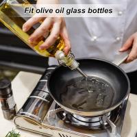 Taponadores De Vino De Acero Inoxidable 90mm/3.54" Con Boquilla Para Aceite De Oliva Y Cubos De Goma Para Protección Contra Polvo - details 4