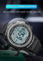Reloj Deportivo De Lujo SANDA Para Hombre Estilo G Muestra Militar Impermeable Con Pantalla LED Digital Reloj Hombre Con Alarmas Calendario Y Cronógrafo - details 30