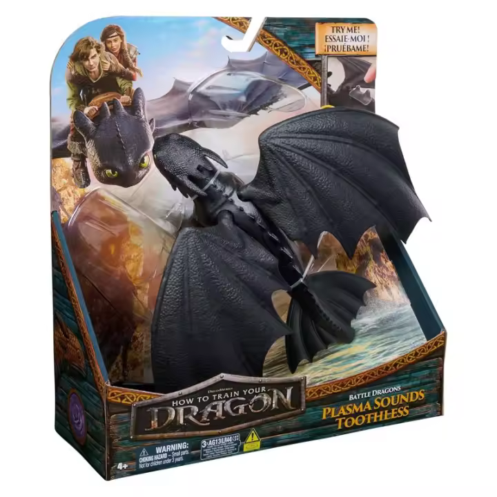 Figura de Batalla Cómo Entrenar a tu Dragón Desdentao 33 cm Spin Master 6074241 - 1