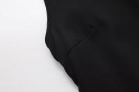 Vestido Corto Sin Mangas Elegante Y Casual Para Mujer TRAFZA Verano 2024 Pleated Falso Dos Piezas Estilo Casual Mini Vestido De Fiesta - details 15
