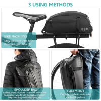 Bolsa De Sillín Reflectante Para Bicicleta De Montaña Impermeable Bolsa De Maletero Trasero Para Bicicleta Accesorios De Ciclismo - details 4