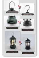 Lámpara De Camping LED Portátil Recargable USB Con 3 Modos De Iluminación Luz De Tenda Para Senderismo Y Escalada Al Aire Libre - details 3