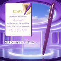 WQN-2/5/7PCS Pluma Gel Morada Con Tinta De Alta Calidad 0.7mm Para Escritura Suave Y Oficina Pack De 1/3/5/7 Piezas - details 2