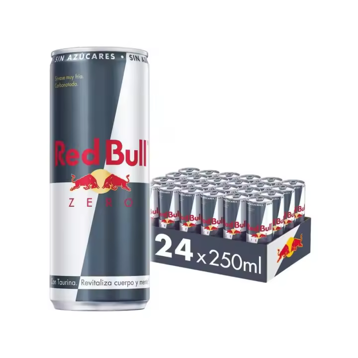 RedBull Bebida Energética ZERO, Sin Azúcar, 24 x 250ml calidad de confianza - 1