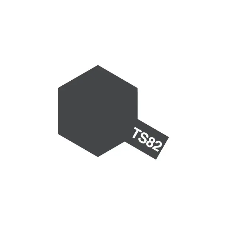 Pintura en Aerosol TS-82 Negro Mate - 1