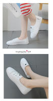 Zapatos Planos Blancos Para Mujer Comodidad Y Estilo Casual Zapatos De Mujer Transpirables Y Suaves Zapatos Para Damas De Moda Coreana - details 9
