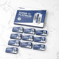 100PCS Hojas De Afeitar De Acero Inoxidable Durable Para Barbearía Cuchilla De Seguridad Doble Hojas De Acero Inoxidable Para Cuchillo De Afeitar - details 1