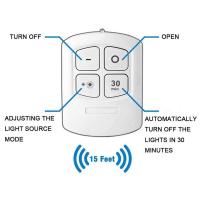 Luz Led Adhesiva, Pack de 3 Luces Led Con Mando a Distancia y Activación Por Pulsador, Luces Led a Pilas (no Incluidas), Instalación Sin Cables, Ideal para Luz Interior - details 8