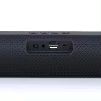 BARRA DE SONIDO GEMBIRDBLUETOOTH CON EFECTO DE LUZ LED NEGRA - 1