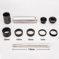 Adaptador De Extensión De Manillar ZTTO MTB Para Bicicleta De Carretera Fork Height Riser Stem Extender Acero Ajustable De 55mm - details 7