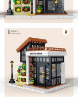 Bloques De Construcción Creativos De Ciudad Para Café Y Tienda De Juguetes Modelo De Edificio MOC Vistas De Calle Arquitectura Modular Regalo Para Niños Y Niñas - details 5