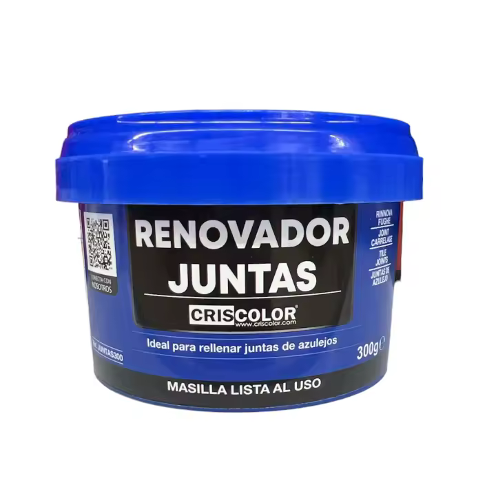 CRISCOLOR- Masilla para Rellenar o Restaurar Juntas de Azulejos, 300g, Blanco - 1