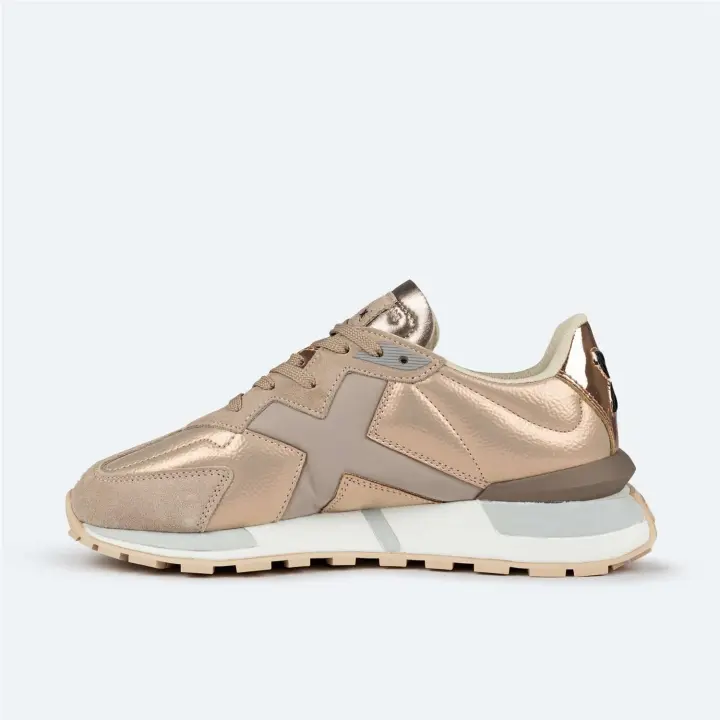 Zapatilla De Mujer Soku 18 De Munich - Oro - 1