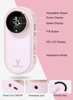YOKEFELLOW Máquina De Uñas Eléctrica Recargable 40000RPM Sin Cable Para Archivar E-Acrílico Y Gel Uso Profesional Manicura Eléctrica - details 2