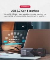Kingston USB Pen Drive DTXON Flash Drive USB3.2 Negro Memoria USB Para Computadora 64GB 128GB 256GB Stick De Memoria - details 1