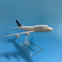 Modelo De Avión Boeing B747 De JASON TUTU 16cm Escala 1/400 Metal Para Coleccionistas Edad Recomendada 14 Años O Más - details 4