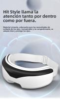 Máscara de Masaje Ocular Recargable with Calor,Masajeador de Ojos 3D with Vibración y Compresión de Aire,Modos para Aliviar Fatiga Visual, Bolsas y Ojeras | Diseño Ajustable y USB,Ideal para Oficina y Viajes - details 4