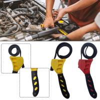 Llave De Cinturón Multifuncional Ajustable Con Correa De Goma Herramienta De Apertura De Botellas De Tubo De Carburador Y Filtro De Aceite Universal Tipo 6 Pulgadas - details 4