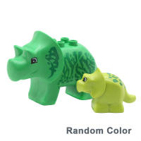 Bloques De Construcción Grandes Animales Y Dinosaurios Conjunto De Zoológico Compatible Con Bloques Duplo Juguetes Para Niños Regalo - details 6