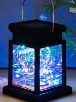 Lámpara Solar Exterior Impermeable Para Jardín Y Patio Con Luz LED De Misión Decorativa Para Mesa De Fiesta Y Jardín - details 0