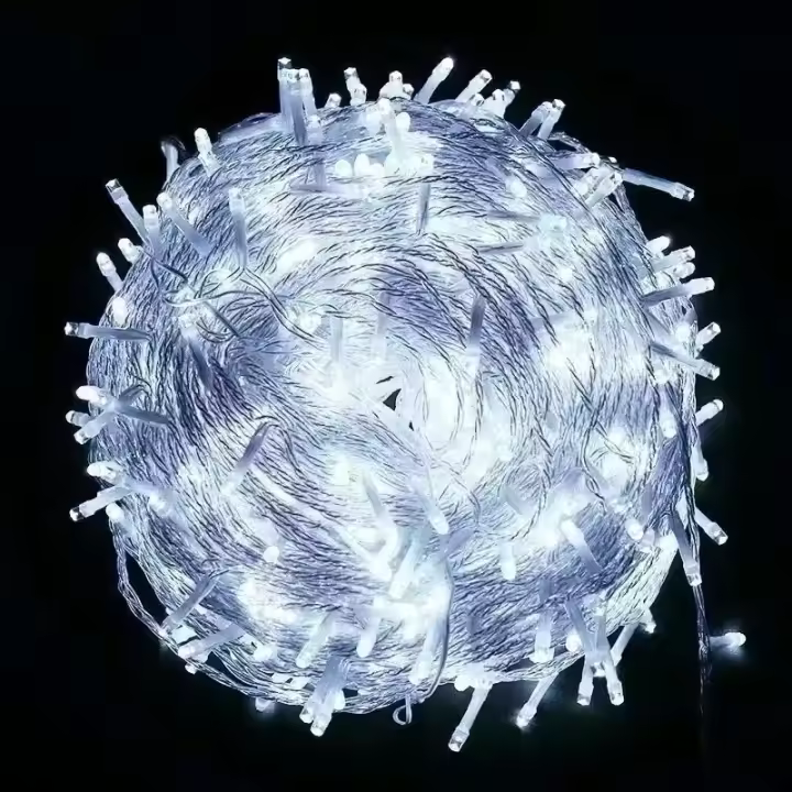 Luces De Garland LED Impermeables Para Decoración De Navidad Y Bodas 10m 30m 50m 100m Luz Faeira Para Interior Y Exterior 220V EU - 1