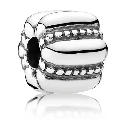 Elegante Clip de Plata - Modelo 790446 - Charms Joyería Mujer - 1