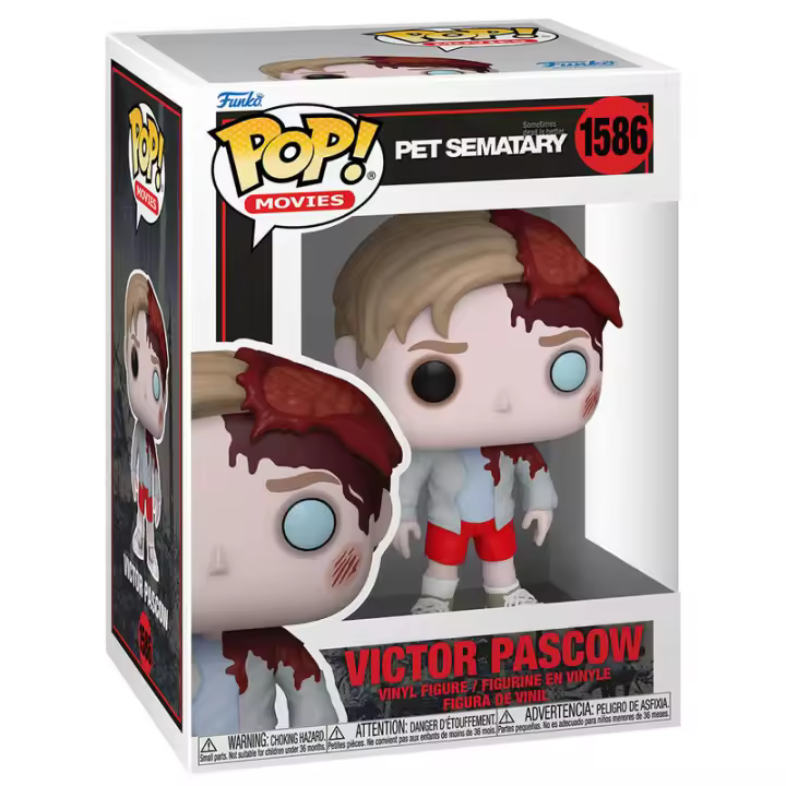 Figura Pop Pet Sematary Victor Pascow-Figura de Vinilo Coleccionable - Idea de Regalo- Mercancia Oficial - Juguetes para Niños y Adultos - Movies Fans - Muñeco para Coleccionistas y Exposición - 1