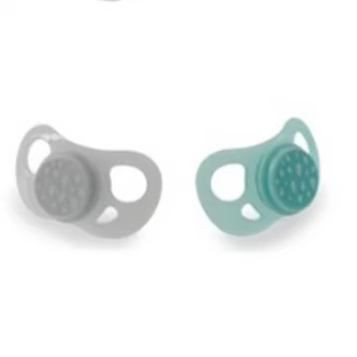 Twistshake Chupete Turquesa Y Gris +6 Meses Duplo - 1