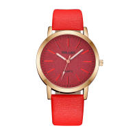 Reloj De Cuarzo Para Mujer En Cuero Moda Casual Con Movimiento De Cuarzo Material De La Correa De Cuero Y Caso De Aleación - details 11