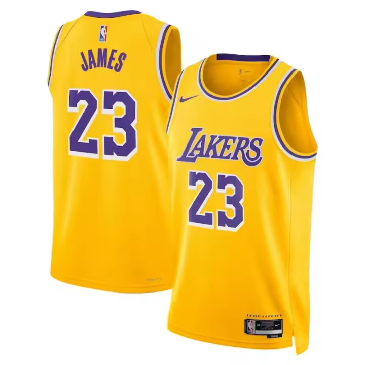 Camiseta Lebron James Lakers "Icon Edition" 2024 Swingman Junior - 1