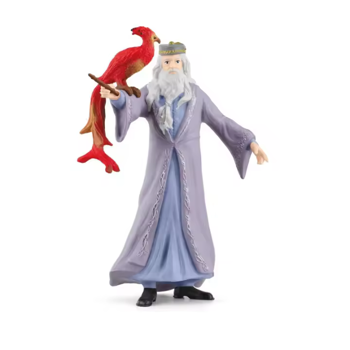 Schleich Figura Dumbledore™ & Fawkes™ - Juguete Harry Potter - 1