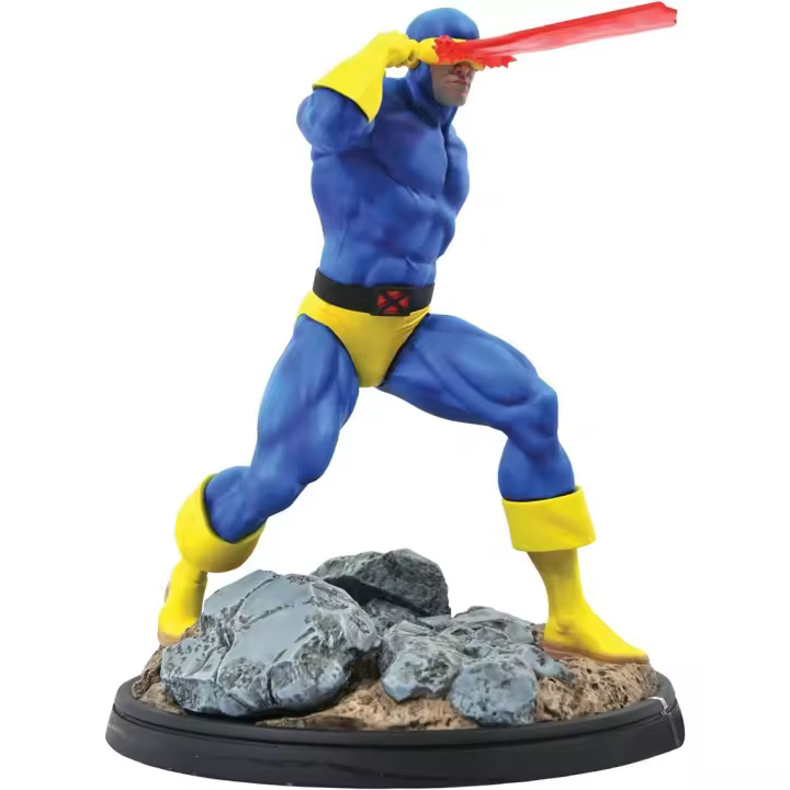 Figura diamond select toys marvel premier collection x - men cyclops ciclope edicion limitada - 1