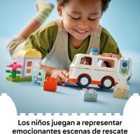 Lego 10447 Ambulancia y conductor Lego Duplo - details 3