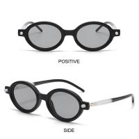 Gafas De Sol Redondas Pequeñas Y Ovaladas Moda Retro Para Hombres Gafas De Sol Hip Hop Para Playa Viajes Streetwear Con Marco Redondo Tendencia Unisex - details 14