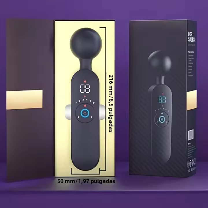 Masajeador Eléctrico Portátil Sin Cable Para Cuello Hombros Corporal Espalda 72 Variaciones Silencioso Impermeable Y Flexible Para Mujeres Y Hombres - 1