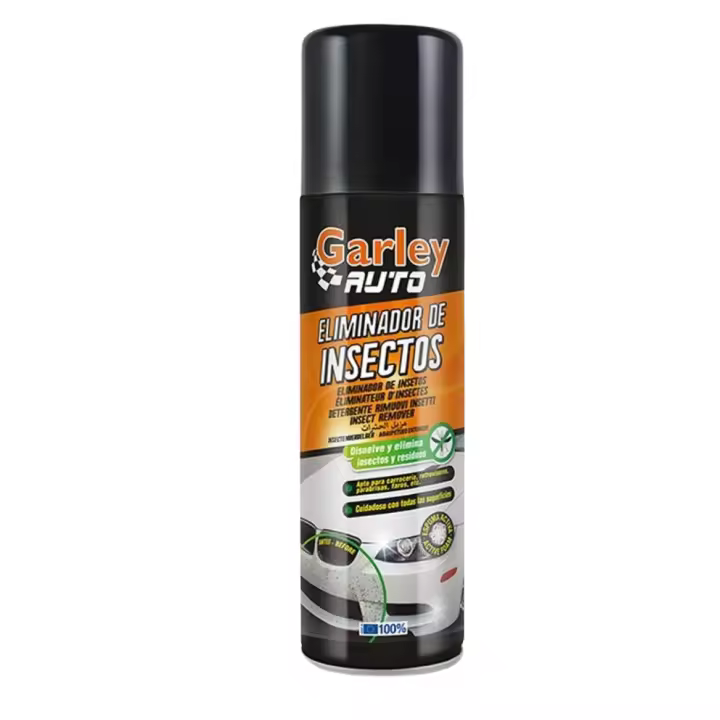 Garley Limpiador Eliminador de Insectos 500ml | Potente Spray para Parrilla de Coche, Acción Rápida y Fácil Aplicación - 1