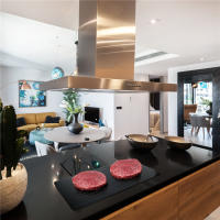 LMETJMA Placa De Deshielo Rápida De Aleación De Aluminio Con Cepillo Para Descongelar Carne Y Pescado Herramientas De Cocina KC0044 - details 7