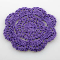 30Pcs Cojines De Mesa Redondos De Crochet Tapetes Para Vajilla Y Lámparas 10cm Eco-amigables De Poliéster Y Algodón Estilo Prairies Chic - details 14