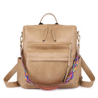 Mochila de gran capacidad para mujer, estilo retro europeo y americano, con diseño de nicho, para mujer - details 9