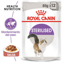 12 X85g - Royal Canin Sobre Húmedo Sterilised in Gravy (Salsa) para Gatos - details 1