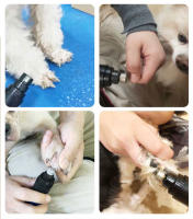 Afilador De Uñas Para Perros Recargable USB Tijeras Eléctricas Para Mascotas Herramientas De Peluquería Para Pies De Gatos Y Perros - details 11