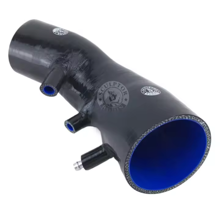 Tubo De Admisión De Silicón Para Inducción Honda Civic FD2 FG2 K20A 1 Pieza Material Resistente Medio 30cm - 1