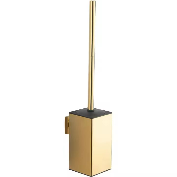 Escobillero de pared de acero inoxidable 304 dorado - 1