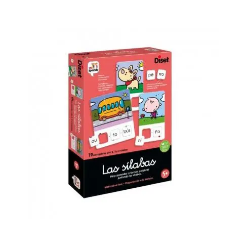 YO APRENDO LAS SILABAS DISET Raíz NOVEDADES Todos los juguetes JUGUETES EDUCATIVOS - 1