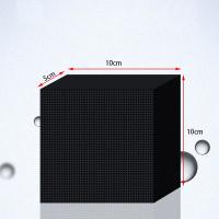 Filtro De Acuario 10cmx10cmx5cm Material De Filtro Nueva Purificación Rápida De Agua Absorción De Impurezas Negro Carbón De Bambú - details 18