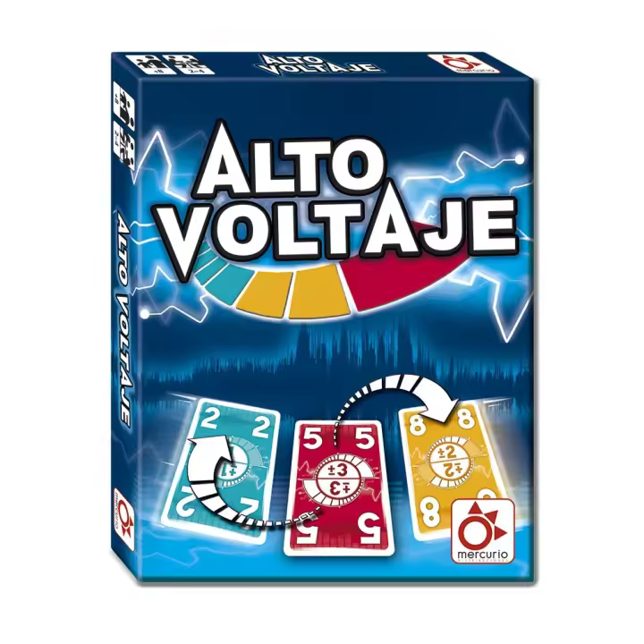 Mercurio Juego de Mesa ''Alto Voltaje'' Estrategia Desafío - 1