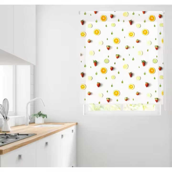 HAPPYSTOR  Estor Enrollable Traslúcido Estampado Digital Cocina HSCC91037 - 1